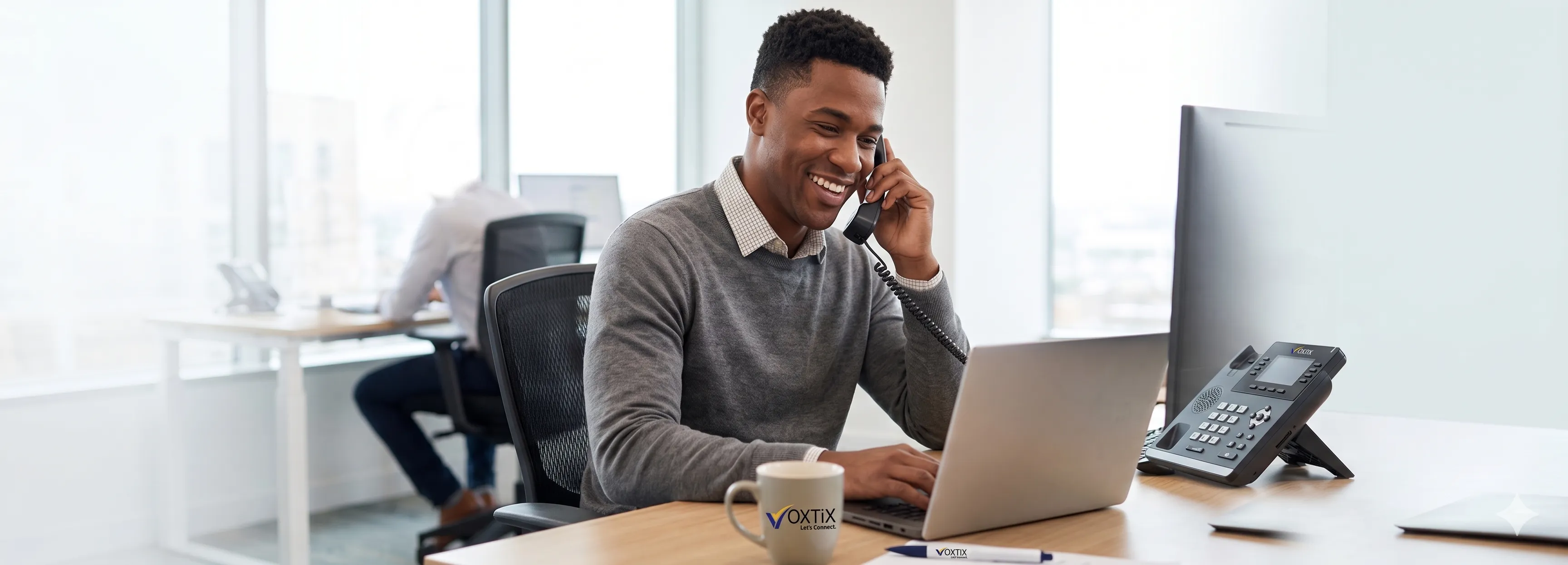 AZOR engineer managing a client cutover on-site